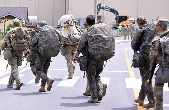 한미스퍼라이드 훈련. 이상섭 기자