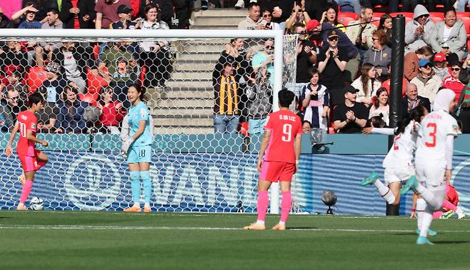 여자 축구대표팀. 연합뉴스