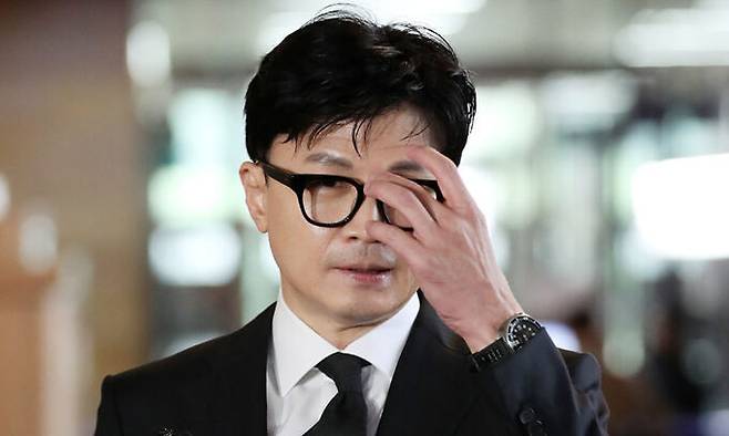지난 26일 국회에 출석한 한동훈 법무부 장관 모습. 뉴스1