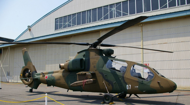 일본 정찰헬기 ‘가와사키 OZ-1’. 사진=위키피디아 캡처