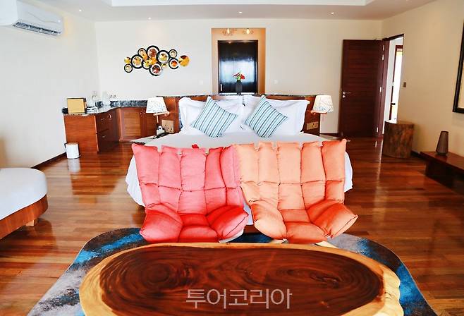 깔끔한 선셋워터빌라 내부&nbsp;(사진. 김관수)