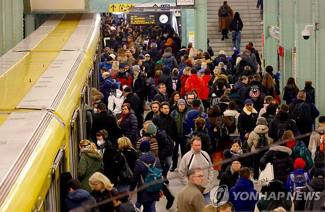 독일 베를린 지하철 [EPA 연합뉴스 자료사진. 재판매 및 DB 금지]