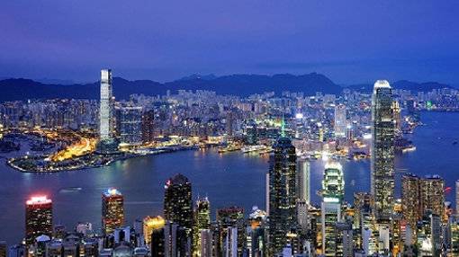홍콩 전경. 뉴시스