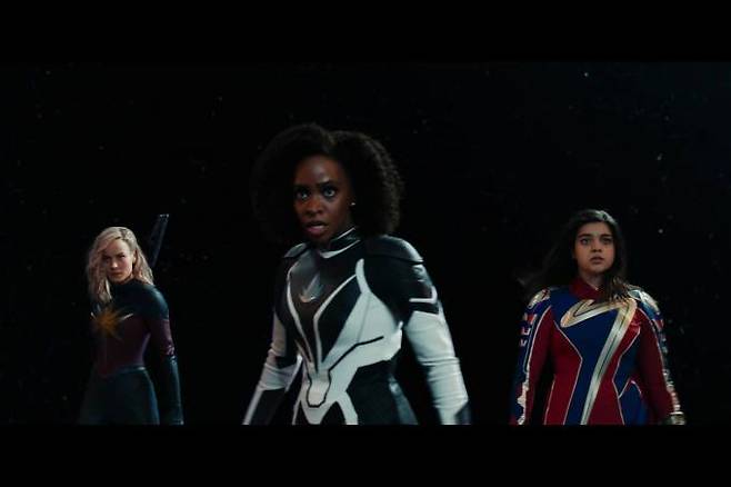 영화 ‘더 마블스’ 예고편 속 한 장면. 월트디즈니컴퍼니 코리아