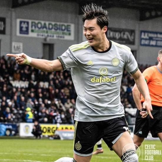 오현규는 셀틱의 역전 승리를 이끈 환상 도움으로 다가올 2023-24시즌을 기대케 했다. 사진=셀틱 SNS