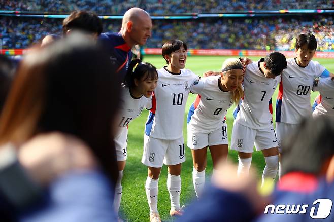 한국 여자축구 대표팀 ⓒ 로이터=뉴스1