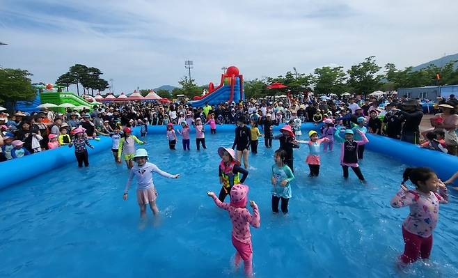 렛츠런파크 부산경남 워터페스티벌 현장 모습. 사진 | 한국마사회