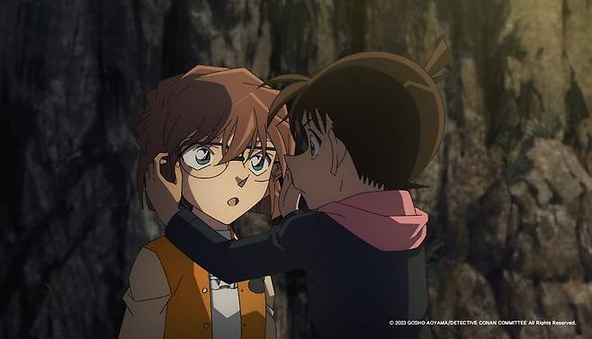영화 ‘명탐정 코난 : 흑철의 어영’ 공식 스틸컷. /사진제공=CJ ENM