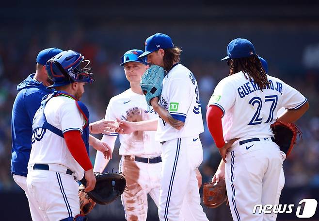 토론토 블루제이스는 4일(한국시간) 볼티모어 오리올스에 1-6으로 졌다. ⓒ AFP=뉴스1