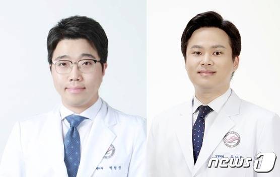 한림대학교강남성심병원 정형외과 박현진(왼쪽)·유기한 교수.(한림대강남성심병원제공)/뉴스1