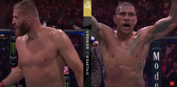 1-2 판정패에 아쉬움을 나타내는 얀 블라호비치(왼쪽). 중계화면 캡처