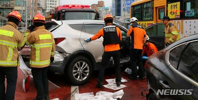 [김포=뉴시스] 정일형 기자 = (사진은 김포소방서 제공)