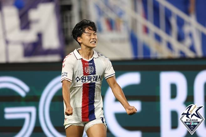 수원FC의 이승우(한국프로축구연맹 제공)