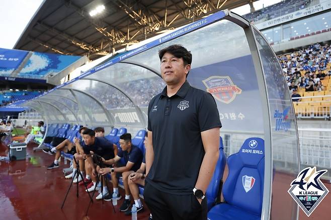 김도균 수원FC 감독. /사진=한국프로축구연맹