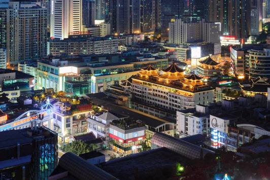 중국 선전시 일대 전경. (사진=게티이미지뱅크)