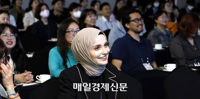 7일 오전 서울 강남구 코엑스인터콘티넨탈호텔에서 열린 ‘2023 세계 한국어 교육자 대회’ 개막식에 다양한 국적의 한국어 교육자들이 참석하고 있다. 2023.8.7 [김호영기자]