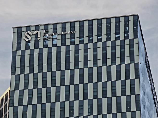 서울 성동구 성수동 SM 엔터테인먼트 그룹 사옥 전경./뉴스1