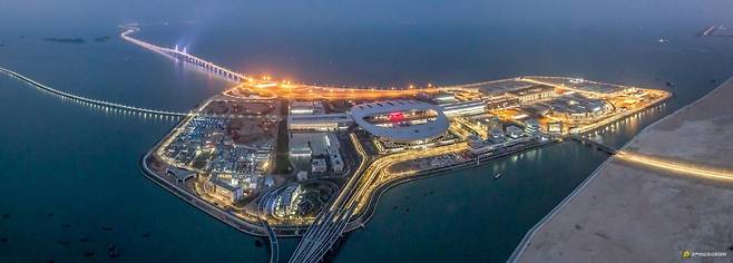 강주아오 대교.       마카오관광청 제공