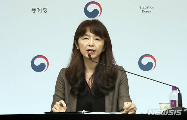 [세종=뉴시스] 강종민 기자 = 서운주 통계청 사회통계국장. 2023.07.12. ppkjm@newsis.com