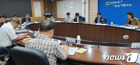 10일 전남도는 지자체간 분쟁이 빈번한 해양 관할구역 문제 해결을 위해 전담반(TF)을 발족하고 첫 회의를 열었다./뉴스1