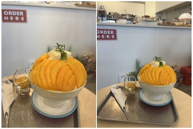 버터마켓의 애플 망고 빙수 / 사진 = 장주영A 여행+기자