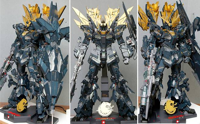 LED 발광 전 완성된 밴시