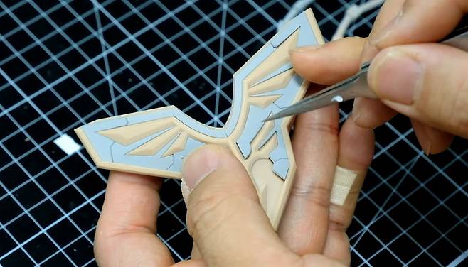 디테일 표현도 분할 출력으로 더 깔끔한 작품이 완성된다.