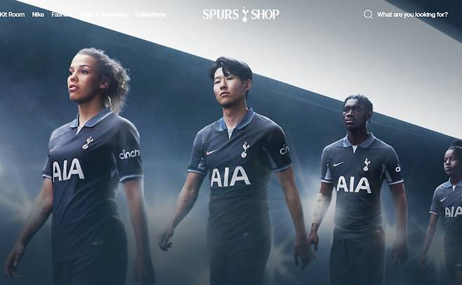 ▲ 스퍼스샵 메인은 모두 손흥민이다 ⓒ 토트넘 홋스퍼