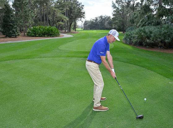 Photo 2. Todd Anderson instructional photos were taken at The Stadium Course, TPC Sawgrass in Ponte Vedra Beach, Florida. [PGA TOUR]