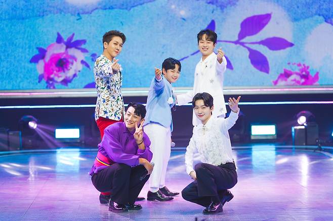왼쪽 아래부터 시계방향으로 신흥태, 김수찬, 홍잠언, 이찬원, 김용빈/TV조선