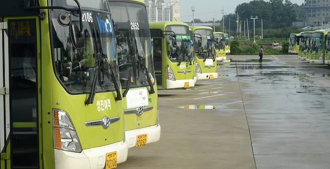 전북 전주 시내버스 자료사진. 뉴시스