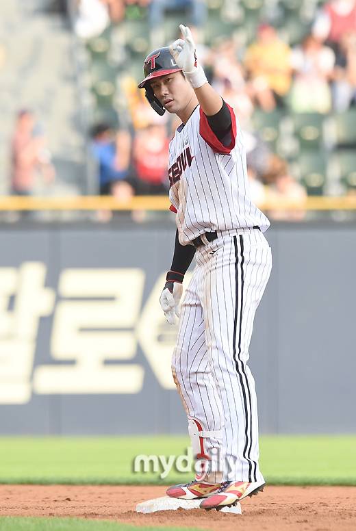 홍창기는 29개의 2루타로 2루타 1위를 기록하고 있다. 사진 / 유진형 기자 zolong@mydaily.co.kr