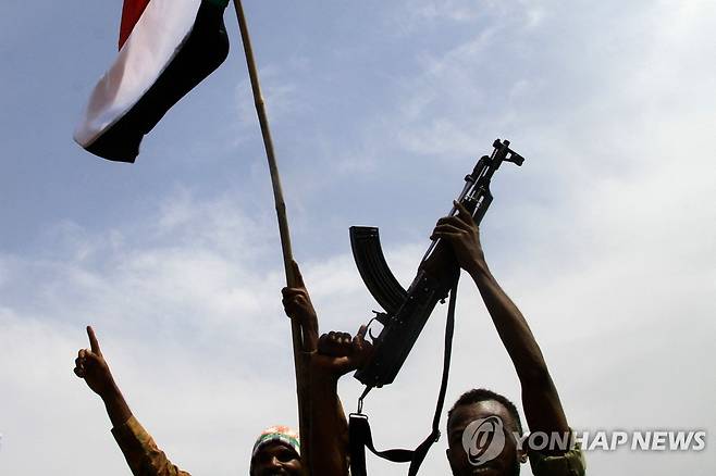 수단 군벌 충돌  [AFP 연합뉴스 자료사진. 재판매 및 DB 금지]