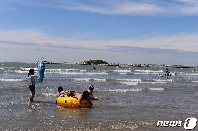 전북 고창군 상하면구시포 해수욕장(뉴스1/DB) ⓒ News1 박제철 기자