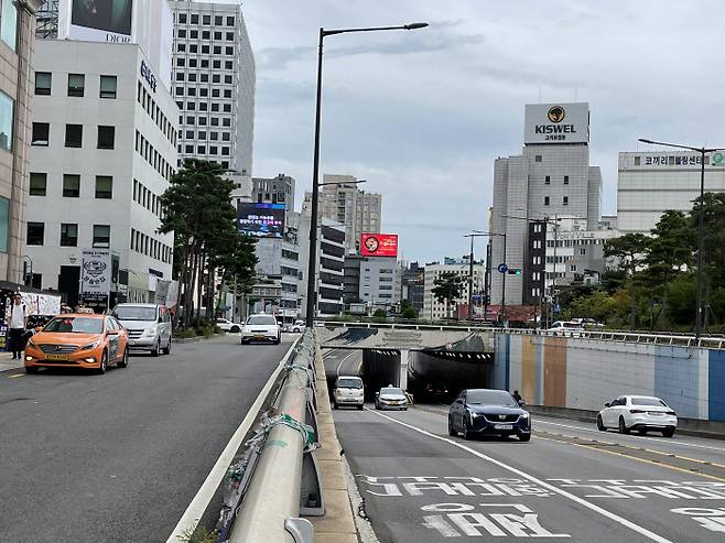 퇴계로 지하차도 2023년. 셀수스 협동조합 제공