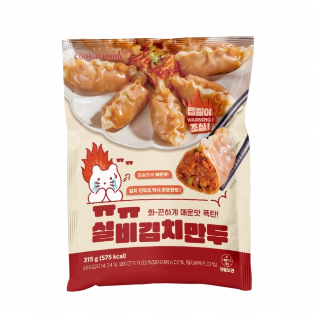 전량 회수 조치된 쿠캣 실비김치만두