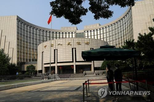 중국 인민은행  [로이터 연합뉴스 자료사진. 재판매 및 DB 금지]