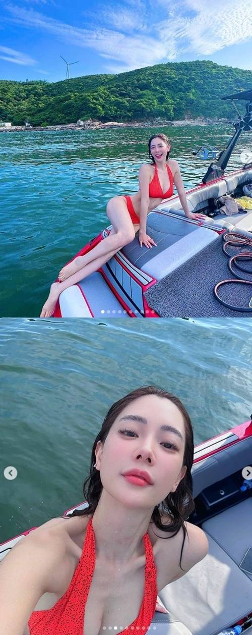 배우 클라라가 여유로운 근황을 공개했다. 사진=클라라 인스타그램