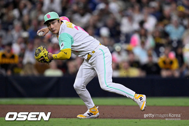 [사진] 샌디에이고 파드리스 김하성. ⓒGettyimages(무단전재 및 재배포 금지)