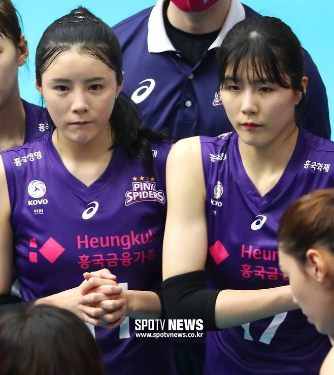 ▲ 흥국생명 시절 함께 뛰었던 이다영(왼쪽)과 이재영 자매. ⓒ곽혜미 기자