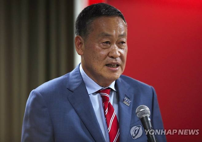 세타 타위신 프아타이당 총리 후보 [EPA 연합뉴스 자료사진. 재판매 및 DB 금지]