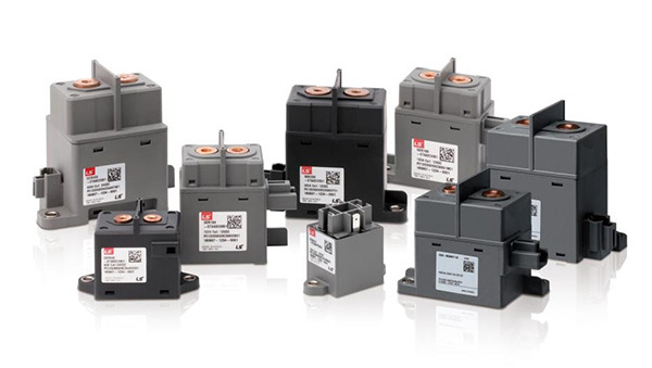 LS e-Mobility Solutions Co.’s EV relays. [Courtesy of LS e-Mobility Solutions]