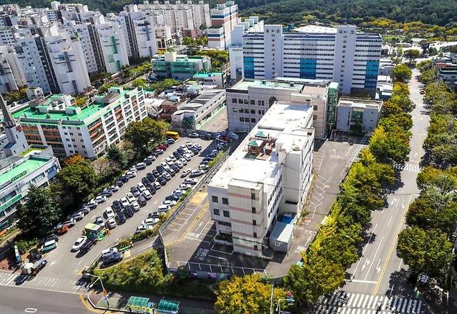 [울산=뉴시스]울산 남구 옥동에 위치한 옛 울주군청 전경. (사진=울산 남구 제공) photo@newsis.com *재판매 및 DB 금지