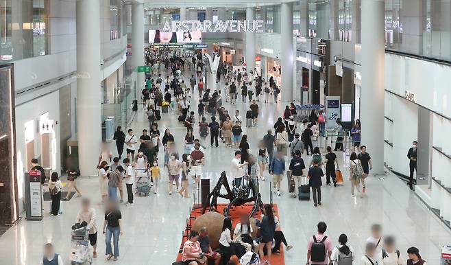 인천국제공항 면세점 모습./뉴스1