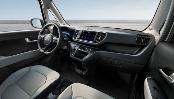 Interior of the Ray EV [KIA]