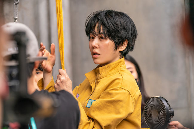 Mask Girl Ko Hyun-Jung as Kim Mo-Mi in Mask Girl Cr. Jun Hea-sun/Netflix © 2023