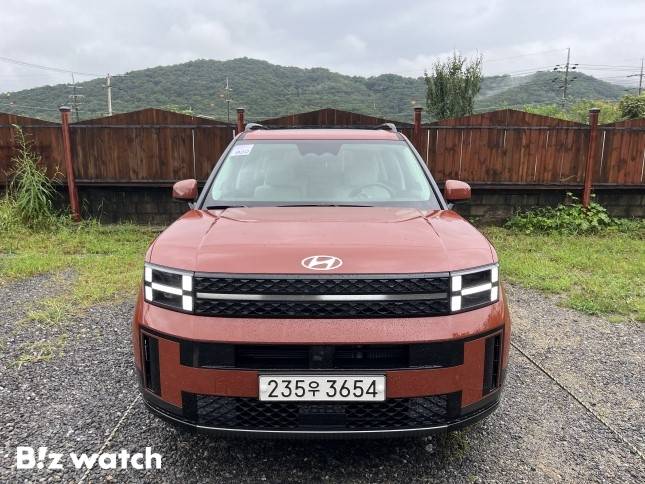 '디 올 뉴 싼타페' 곳곳에는 H를 연상시키는 디자인이 적용됐다./사진=정민주기자