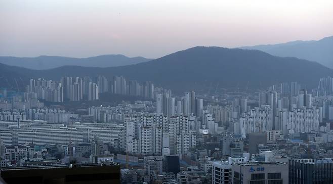 서울 시내 아파트 전경. 사진=한경DB