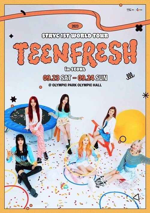 스테이씨(STAYC)는 서울에서 데뷔 첫 월드투어의 포문을 열고 전 세계 팬들을 만날 예정이다. 사진=하이업엔터테인먼트