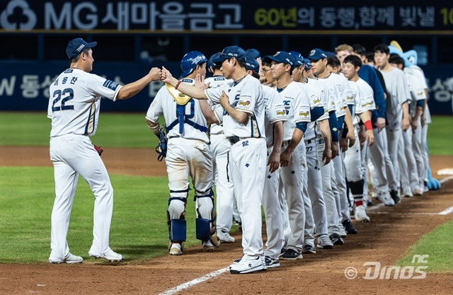 강인권 감독이 이끄는 NC는 25일 창원 LG전에서 대승을 거뒀다. 사진=NC 제공